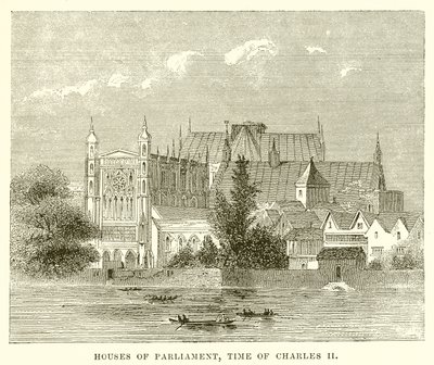 Häuser des Parlaments, Zeit von Karl II. von English School
