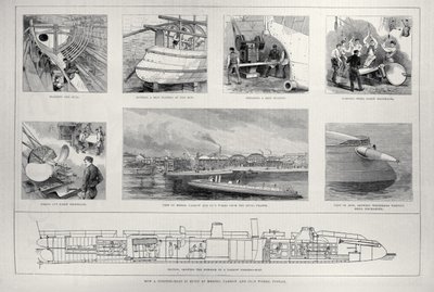 Wie ein Torpedoboot bei Messrs. Yarrow und Co. gebaut wird, Poplar, aus 