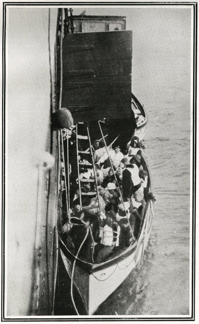 Wie die Titanic-Überlebenden von der Carpathia aufgenommen wurden, aus 