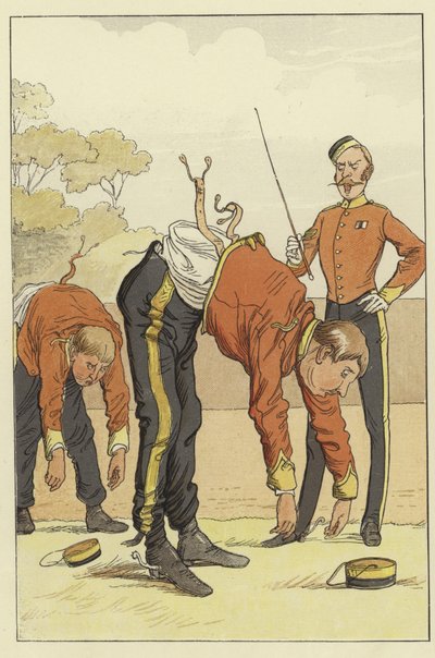 Ich strenge mich nicht an, die Position zu halten, sie ist vertraut. Troilus und Cressida, Akt III, Szene 3 von English School