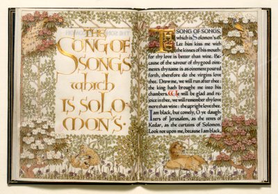 Illuminierte Kopie des Alten Testaments von English School