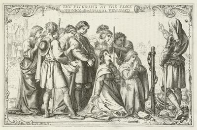 Illustration für Die Pilgerreise von John Bunyan von English School