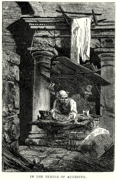 Im Tempel des Augustus von English School