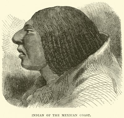 Indianer von der mexikanischen Küste von English School