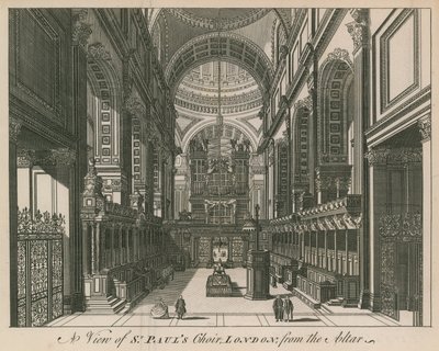 Innenansicht der St. Pauls Kathedrale von English School