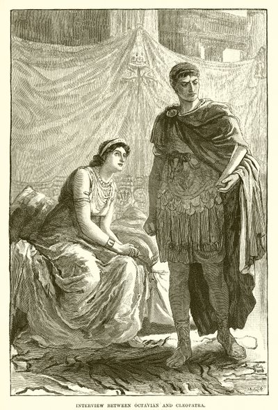 Interview zwischen Octavian und Cleopatra von English School
