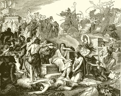 Israel in Gefangenschaft in Babylon von English School