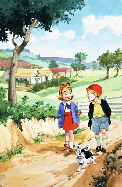 Jack und Jill und das alte Schloss von English School
