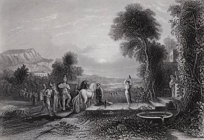 Jephthahs Rückkehr von English School