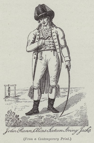 John Rann, alias Sixteen String Jack (Stich) von English School