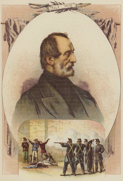Giuseppe Mazzini, Bürger erschossen wegen Lesens von Mazzinis Zeitung von English School