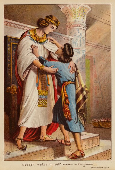 Joseph gibt sich Benjamin zu erkennen von English School