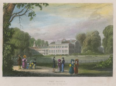 Kensington Palace, London, von Südosten von English School