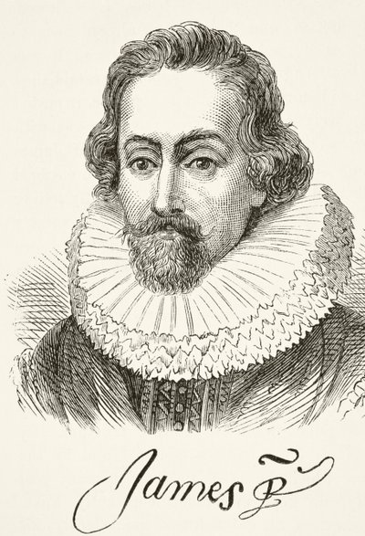 König James I. von England, aus 