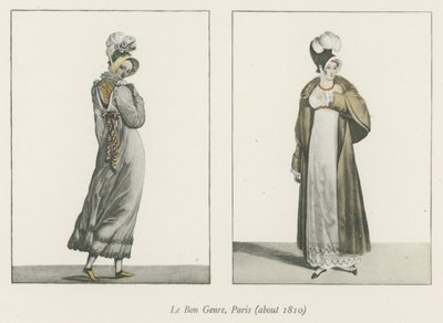 Le Bon Genre, Paris (ca. 1810) von English School