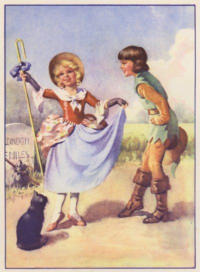 Little Bo Peep und Dick Whittington von English School