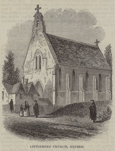Littlemore Kirche, Oxford (Gravur) von English School