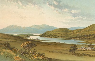 Loch Fad, Bute - Arran in der Ferne von English School