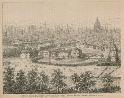 London von Islington (City und East End) von English School