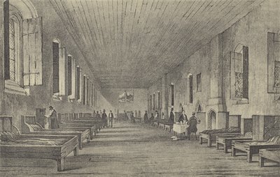 Lange Kammer, 1844 (Gravur) von English School