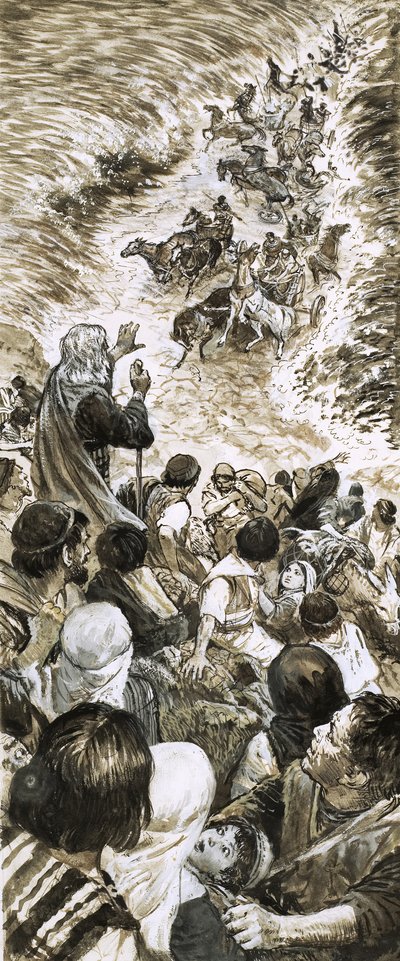 Verloren in der Legende: Als Moses die Wasser teilte von English School