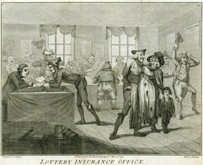 Lotterie-Versicherungsbüro von English School