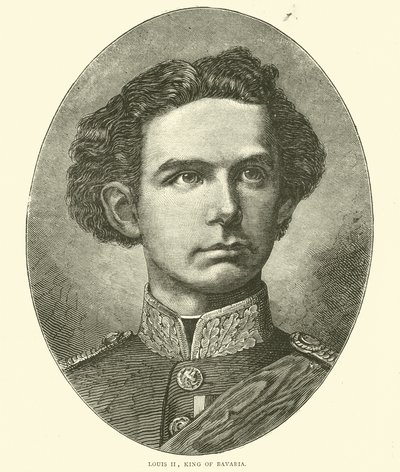 Ludwig II., König von Bayern, Oktober 1870 von English School