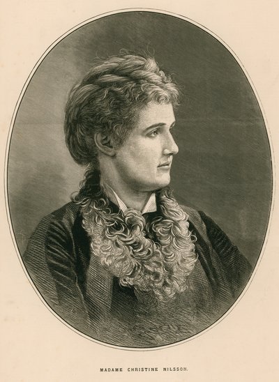 Madam Christine Nilsson (Christina Nillson, Gräfin de Casa Miranda) von English School