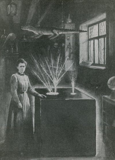 Madame Curie, die moderne Alchemistin von English School