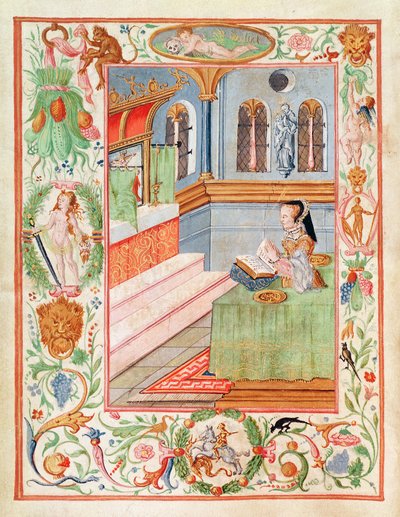 Maria I. segnet Krampfringe von English School