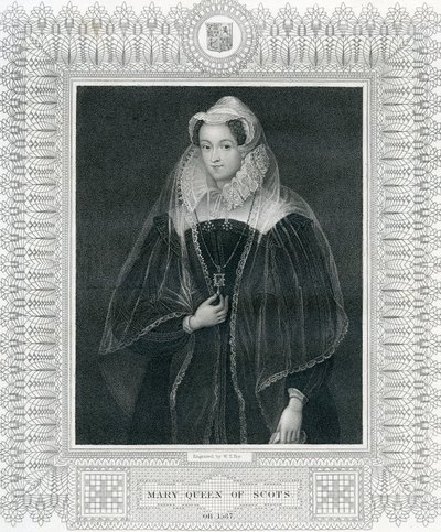 Maria Stuart, 19. Jahrhundert von English School