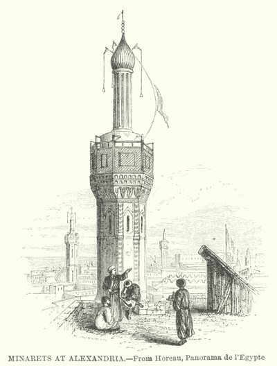 Minarette in Alexandria von English School