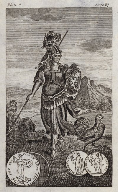 Minerva oder Pallas von English School
