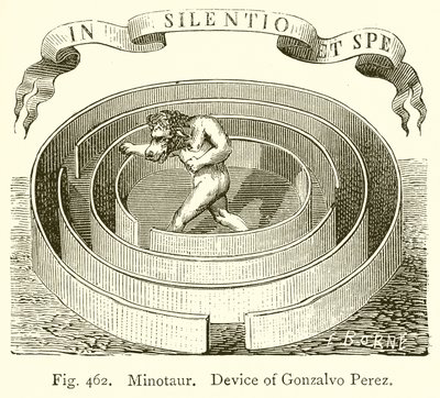 Minotaurus. Gerät von Gonzalvo Perez von English School