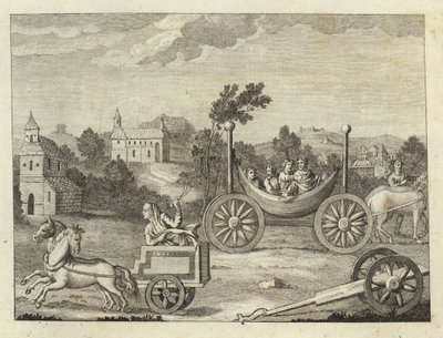 Reisemethoden der Angelsachsen und Dänen von English School