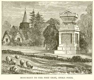 Denkmal für den Dichter Gray, Stoke Pogis von English School