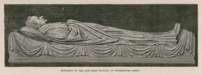 Denkmal für den verstorbenen Dean Stanley von English School