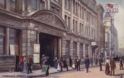 Moorgate Street Station, London von English School