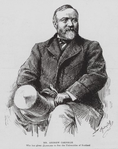 Herr Andrew Carnegie von English School
