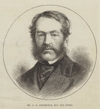 Herr C K Freshfield, Abgeordneter für Dover (Stich) von English School