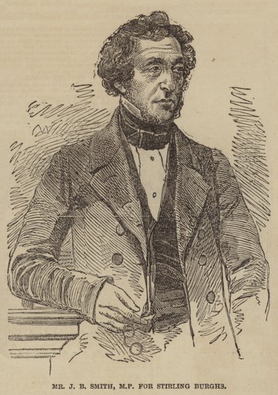 Mr J B Smith, Abgeordneter für Stirling Burghs (Stich) von English School