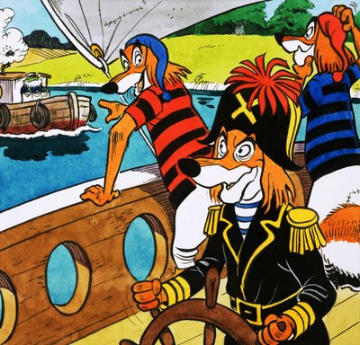 Herr Kröte und Hundepiraten von English School