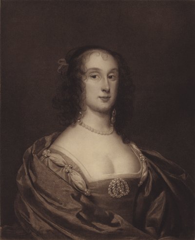 Mrs. Fleetwood, ehemals Mrs. Ireton (Bridget Cromwell), älteste Tochter von Oliver Cromwell von English School