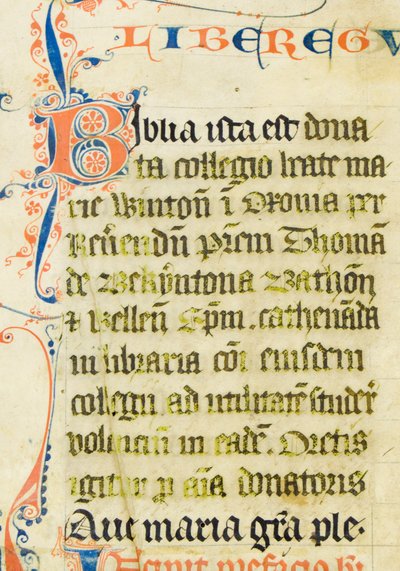 Bibel von English School