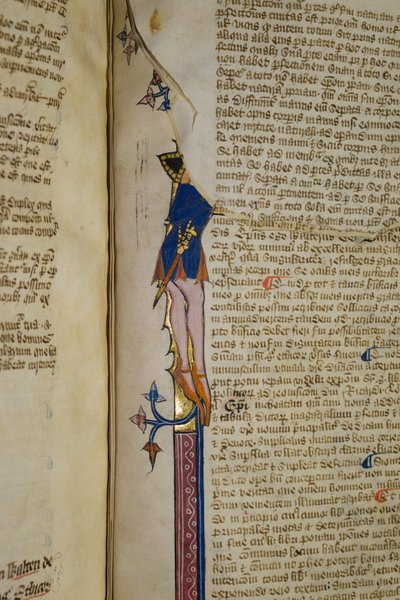 Ms. New Coll 242, f.178r, Kommentar zu Aristoteles