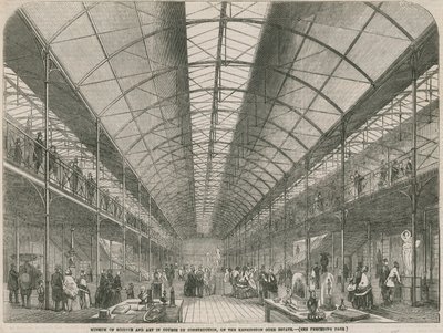 Museum für Wissenschaft und Kunst im Bau, auf dem Kensington Gore Estate von English School