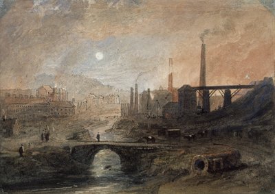 Nantyglo Eisenwerke (ca. 1829) von English School