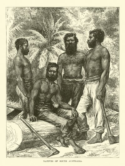 Eingeborene von Südaustralien von English School