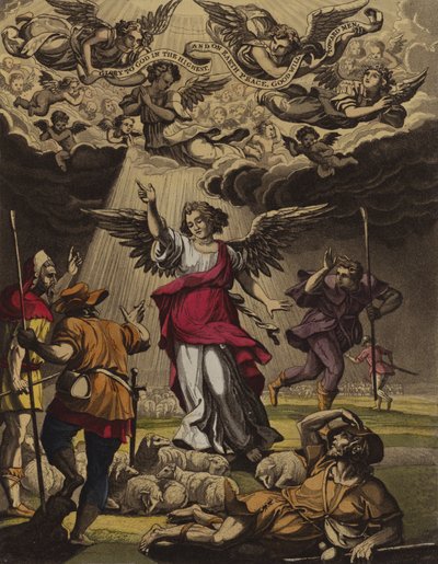 Verkündigung der Geburt Christi von English School