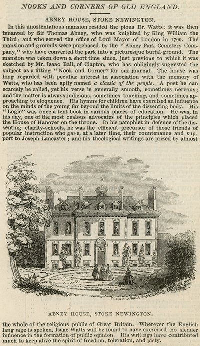 Ecken und Winkel des alten London von English School